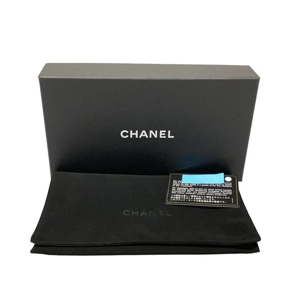 Auth CHANEL CHANEL 19 long zipped wallet AP1063 Black Lambskin Long Wallet - Picture 11 of 13